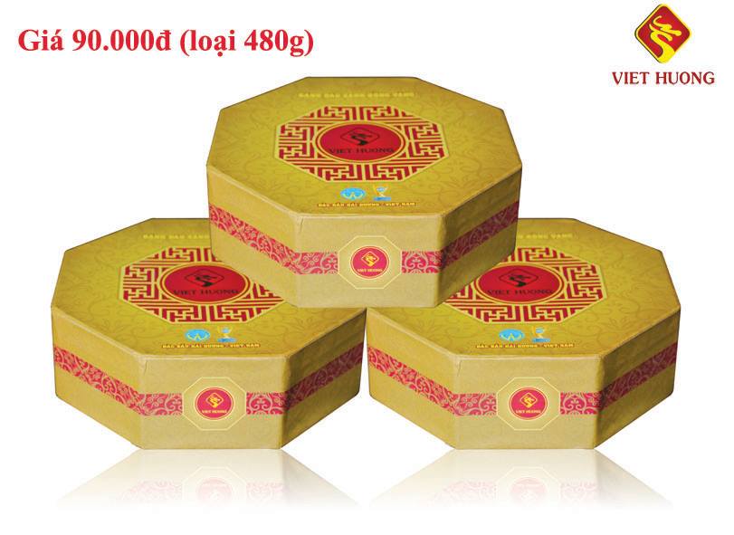 Banh dau xanh hop bat giac Bánh đậu xanh hộp bát giác