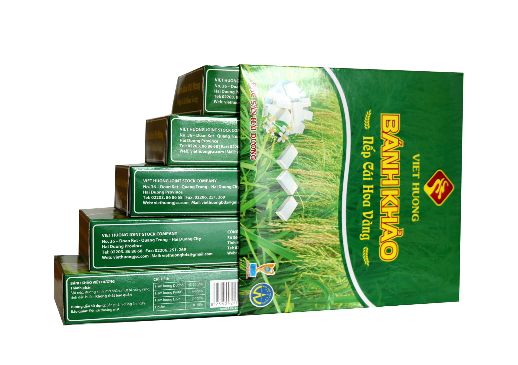 Banh khao nep cai hoa vang Viet Huong Bánh khảo nếp cái hoa vàng Việt Hương